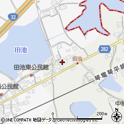香川県綾歌郡綾川町畑田1164周辺の地図