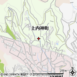 広島県呉市上内神町8周辺の地図