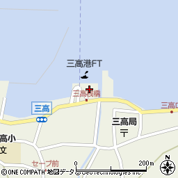 江田島市三高支所周辺の地図