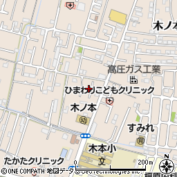 和歌山県和歌山市木ノ本301-4周辺の地図