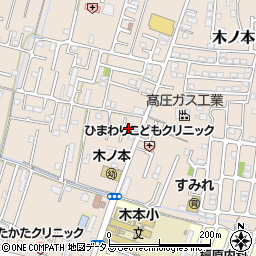 和歌山県和歌山市木ノ本301周辺の地図