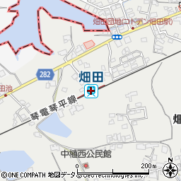 香川県綾歌郡綾川町周辺の地図