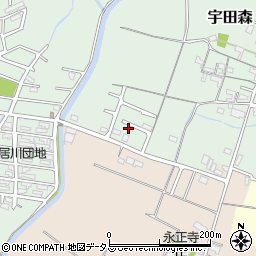 和歌山県和歌山市宇田森122周辺の地図