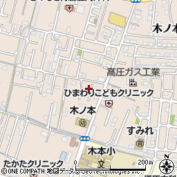 和歌山県和歌山市木ノ本301-3周辺の地図