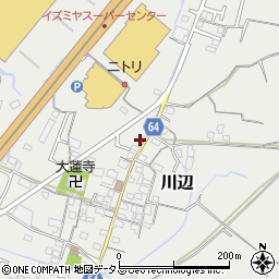 和歌山県和歌山市川辺263-4周辺の地図