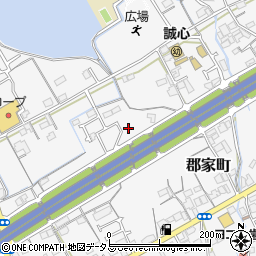 香川県丸亀市郡家町2632-11周辺の地図