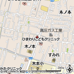 和歌山県和歌山市木ノ本301-18周辺の地図