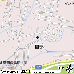 和歌山県和歌山市園部1121周辺の地図