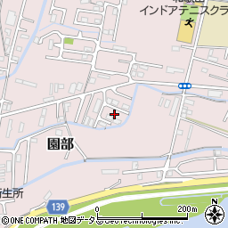 和歌山県和歌山市園部1106周辺の地図
