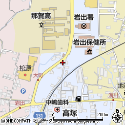 和歌山県岩出市高塚106周辺の地図