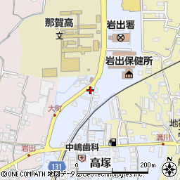 和歌山県岩出市高塚106-1周辺の地図