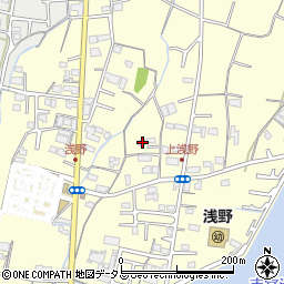 香川県高松市香川町浅野877周辺の地図