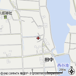 香川県木田郡三木町田中2432周辺の地図