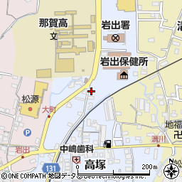 和歌山県岩出市高塚215周辺の地図