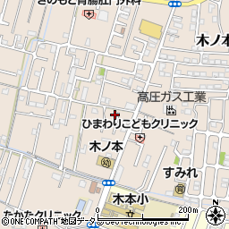 和歌山県和歌山市木ノ本301-2周辺の地図