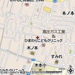 和歌山県和歌山市木ノ本301-14周辺の地図