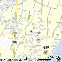香川県高松市香川町浅野878周辺の地図