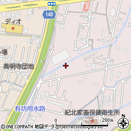 和歌山県和歌山市園部1163周辺の地図