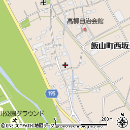 香川県丸亀市飯山町西坂元1364-1周辺の地図