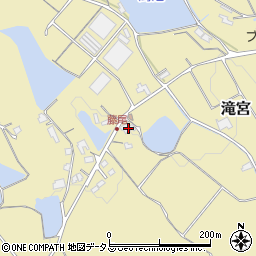 香川県綾歌郡綾川町滝宮2194周辺の地図