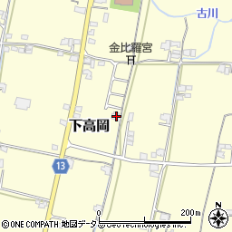 香川県木田郡三木町下高岡1576周辺の地図