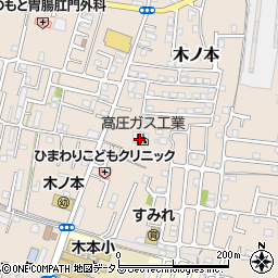 高圧ガス工業株式会社　和歌山工場周辺の地図