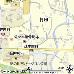 打田荘周辺の地図