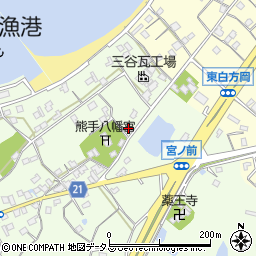香川県仲多度郡多度津町西白方201周辺の地図