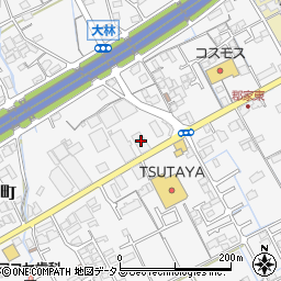 ヤクルト株式会社　香川ヤクルト販売丸亀南センター周辺の地図