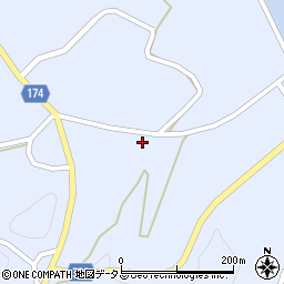 愛媛県越智郡上島町岩城42周辺の地図