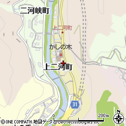 広島県呉市上二河町5周辺の地図