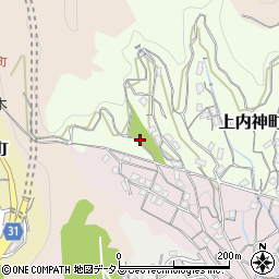 広島県呉市上内神町13周辺の地図