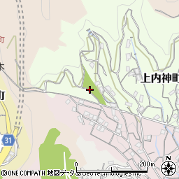 広島県呉市上内神町13周辺の地図