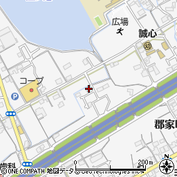 香川県丸亀市郡家町2630-3周辺の地図