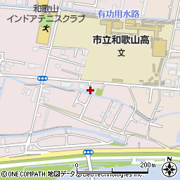 和歌山県和歌山市園部1377周辺の地図