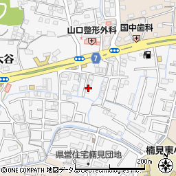和歌山県和歌山市大谷93周辺の地図