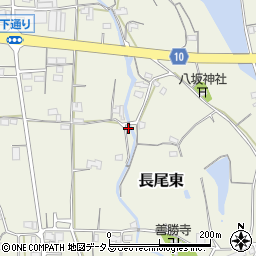 香川県さぬき市長尾東1378周辺の地図