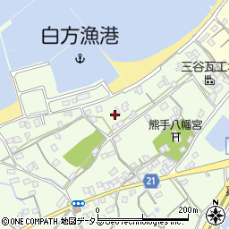 香川県仲多度郡多度津町西白方257周辺の地図