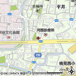 和歌山県和歌山市平井72周辺の地図