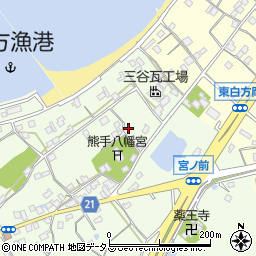 香川県仲多度郡多度津町西白方223周辺の地図