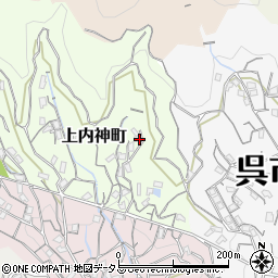 広島県呉市上内神町6-37周辺の地図