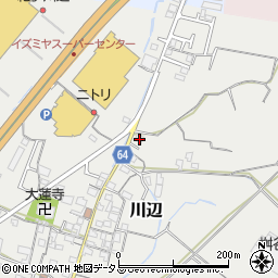 和歌山県和歌山市川辺268-3周辺の地図