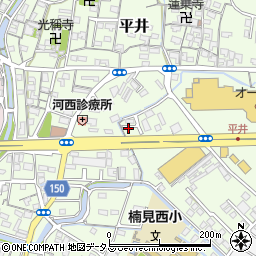 和歌山県和歌山市平井周辺の地図