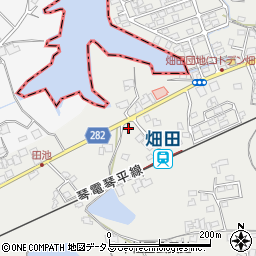 香川県綾歌郡綾川町畑田1047周辺の地図