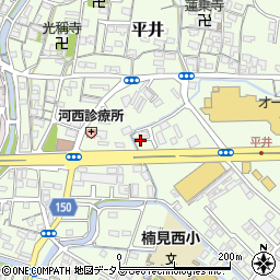 和歌山県和歌山市平井周辺の地図