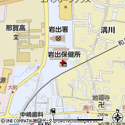 和歌山県那賀振興局周辺の地図