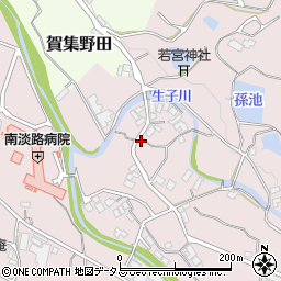兵庫県南あわじ市賀集福井1854周辺の地図