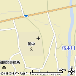 岩国市立錦中学校周辺の地図
