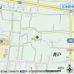 香川県木田郡三木町井戸2288周辺の地図