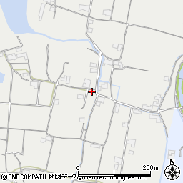 香川県木田郡三木町田中1392周辺の地図